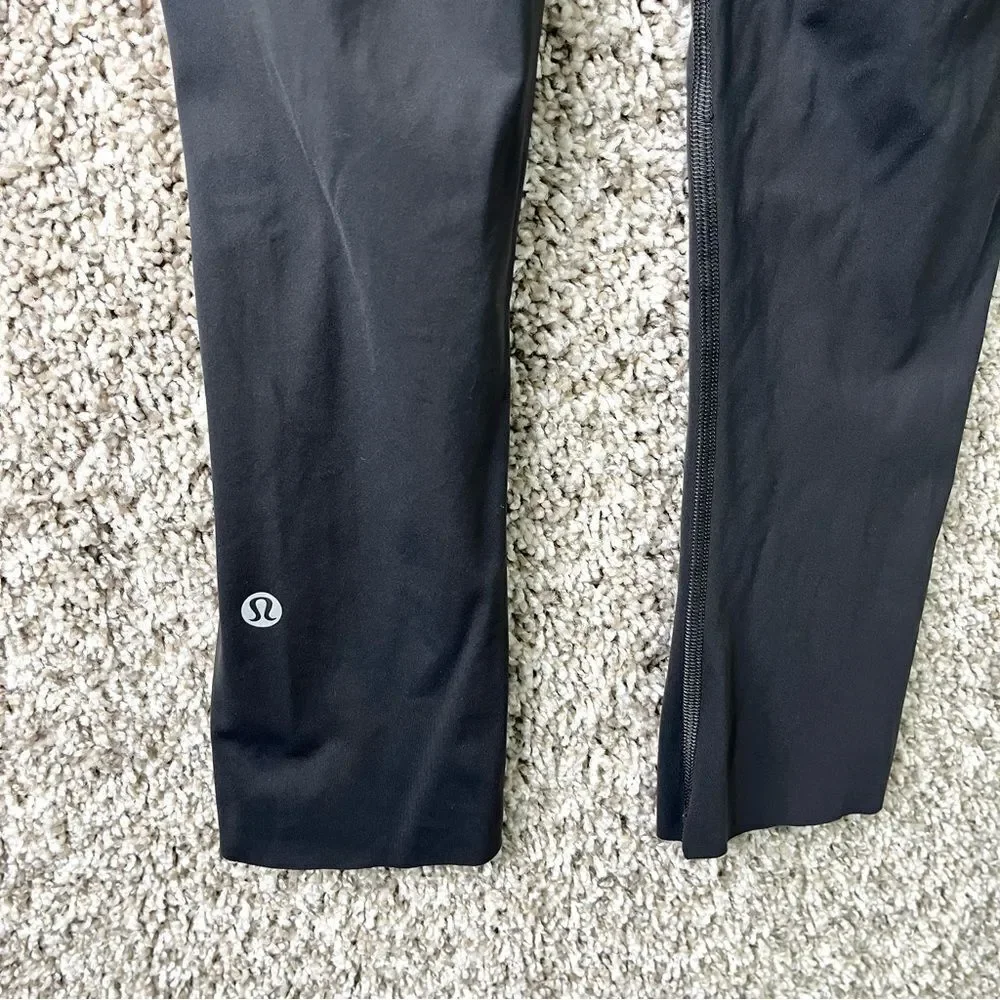 Lululemon Leggings Women’s 2 Grey *Non-Reflective Fast‎ & Free 19” Cropped II